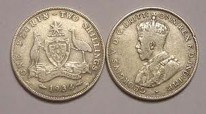 australia florin 1934