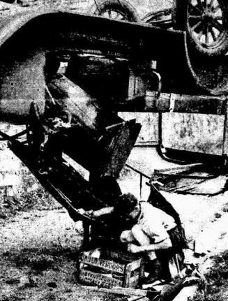 milk truck Highgate Hill 1947