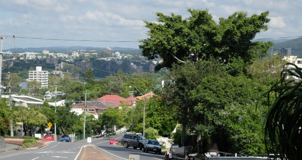 highgate hill park looking west