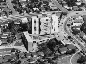 Aerial view Torbreck 1960