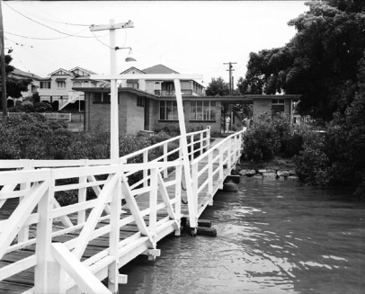 West End Ferry Terminal in 1956 (BCC Archives)
