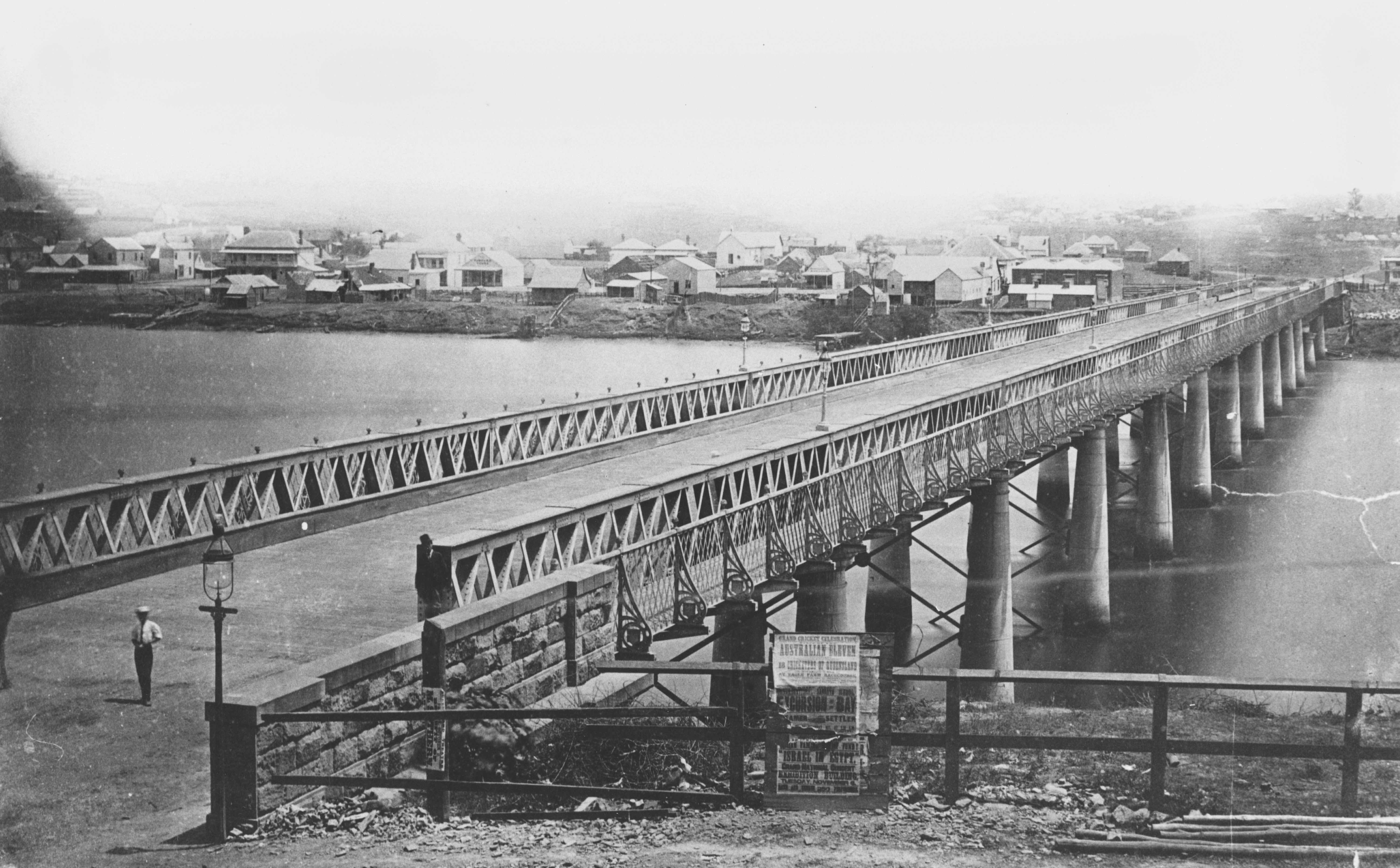 First permanent bridge Brisbane 1879