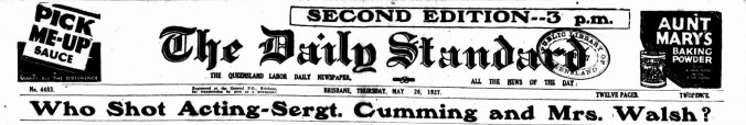 daily standard 26 may 1926 headline