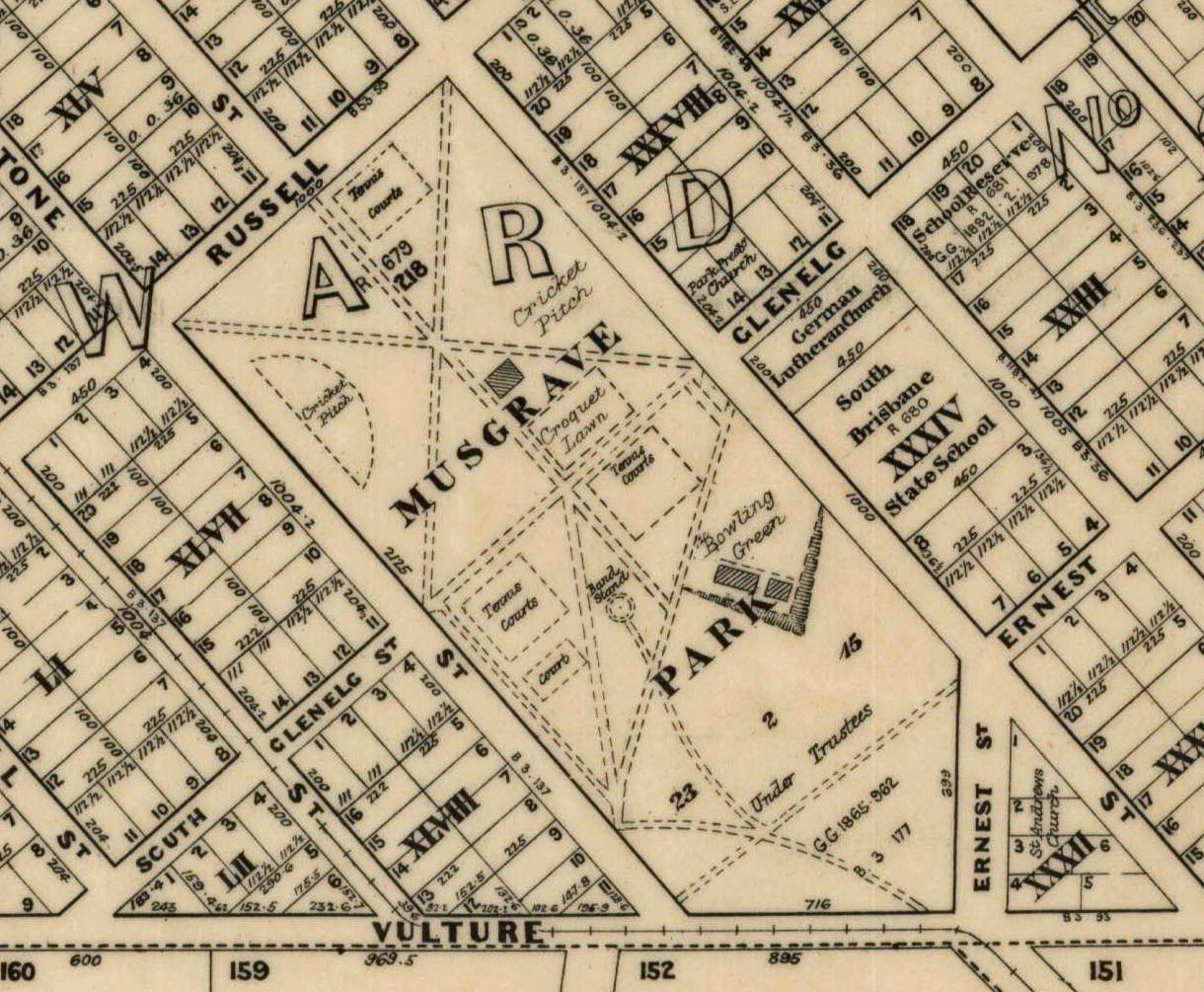 musgrave park 1914 survey map state archives