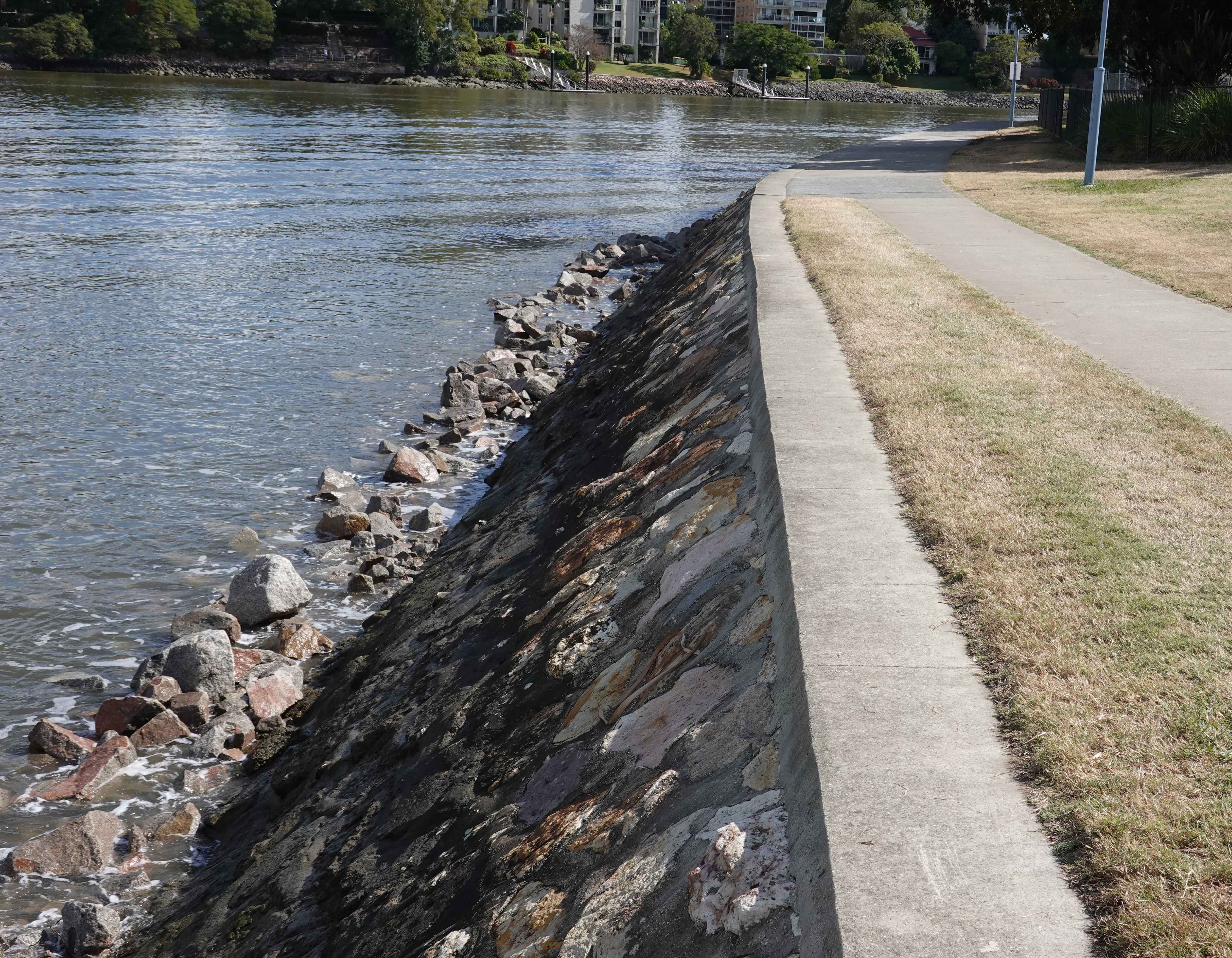 orleigh river wall