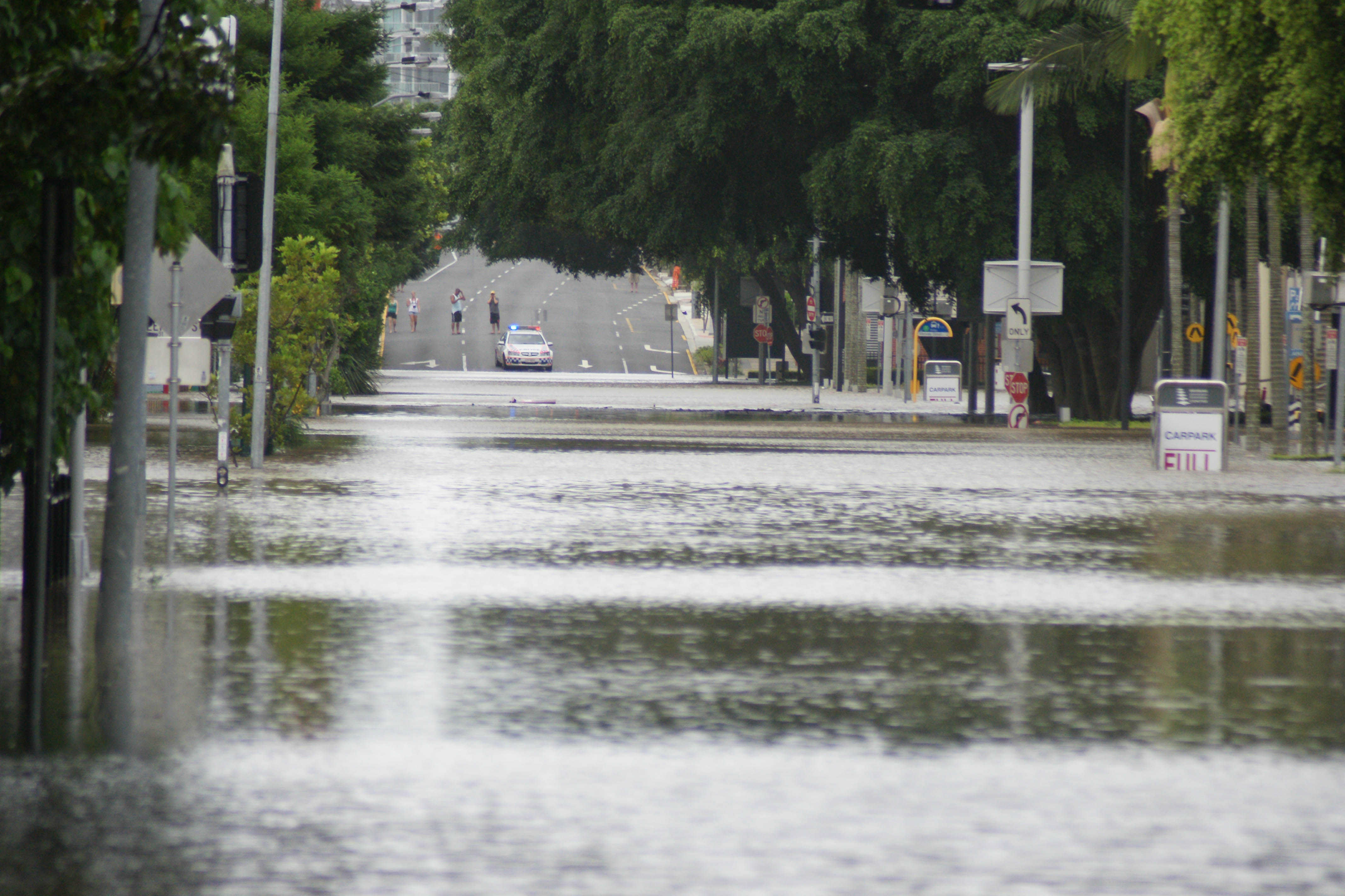 Merivale Street 2011 flood Brisbane