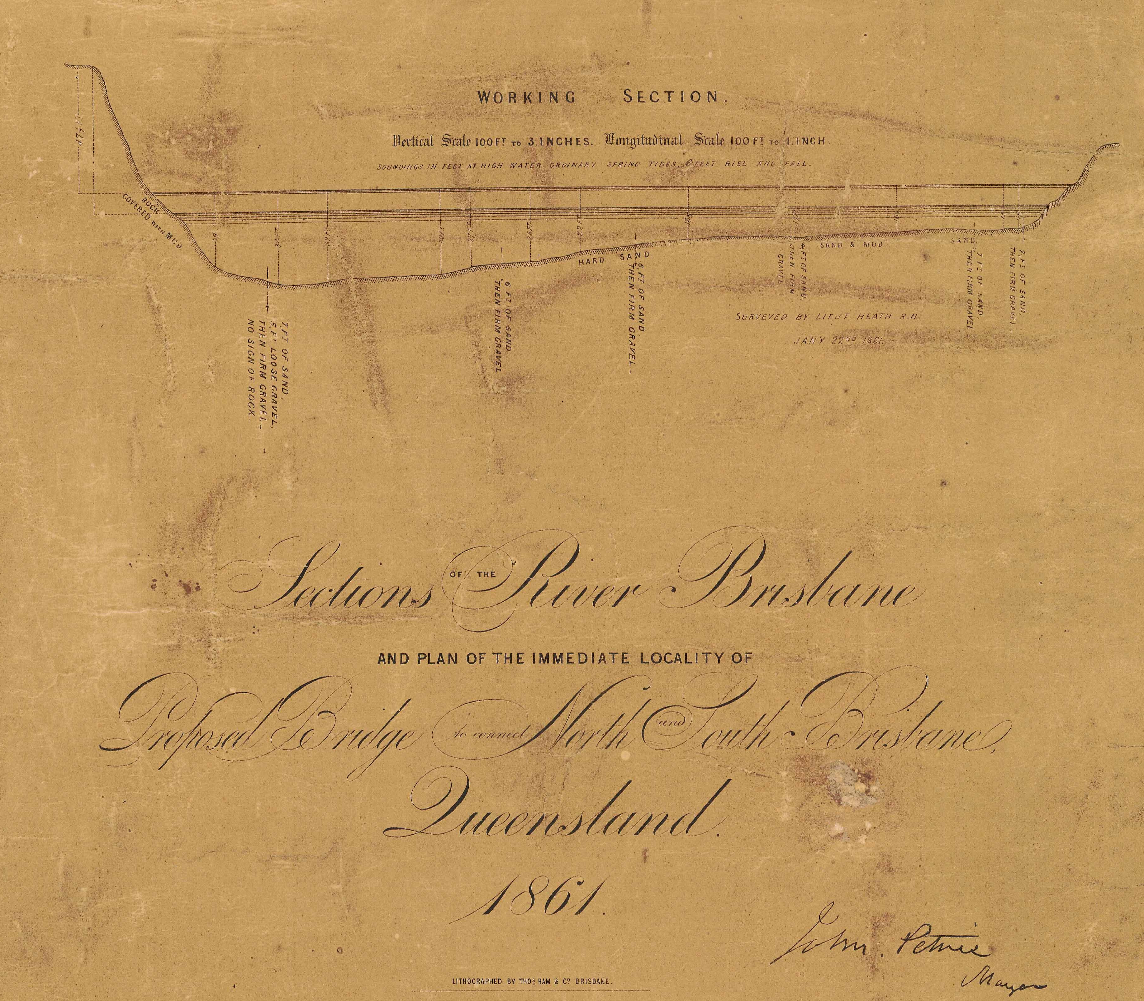 victoria bridge 1861 working section