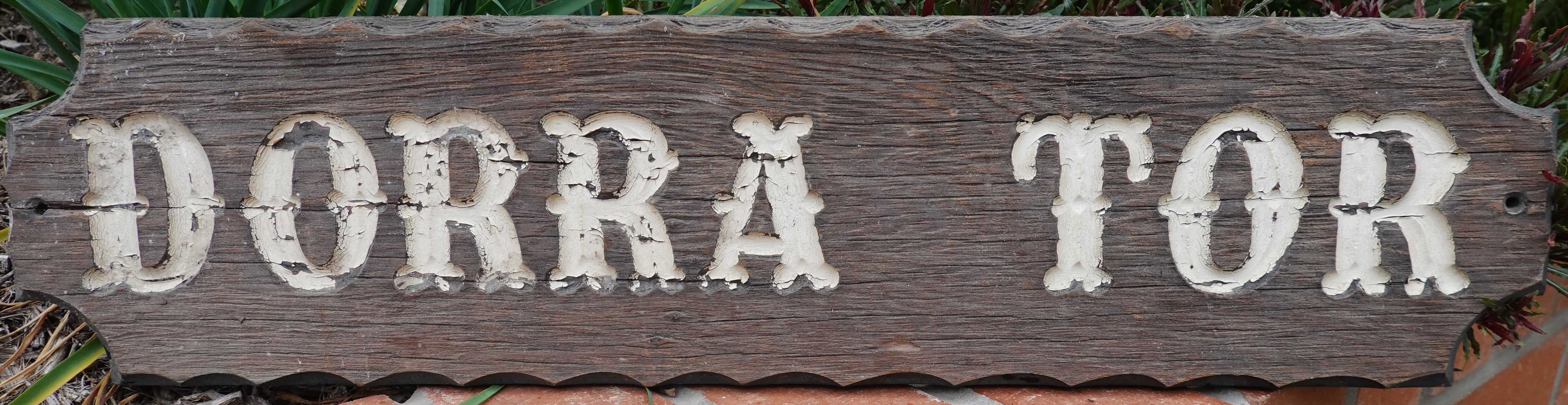 dorra tor name plate