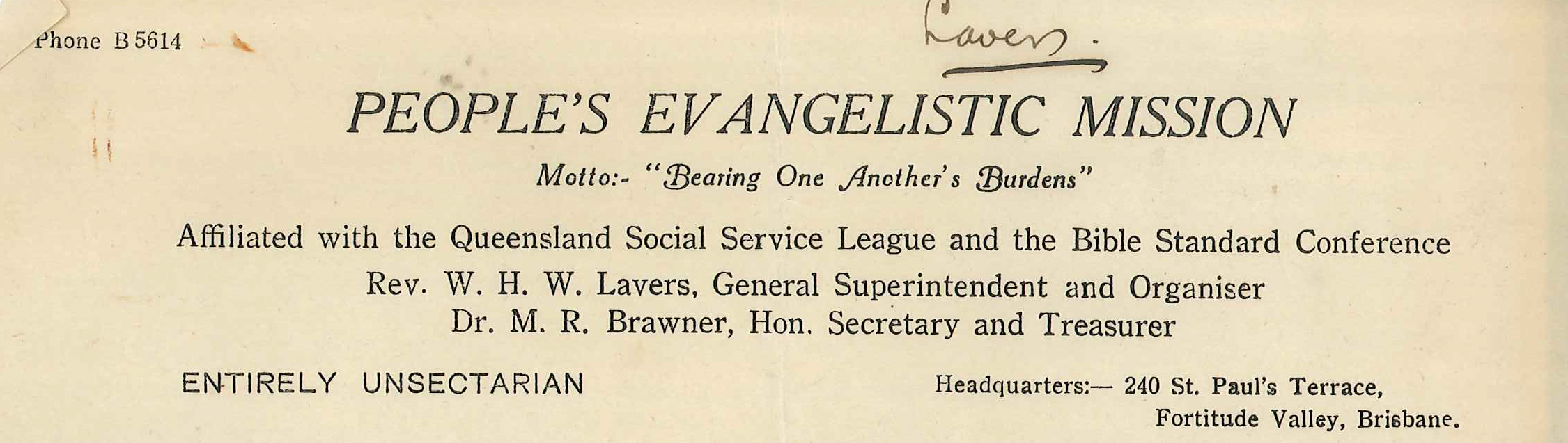 peoples evangelistic mission