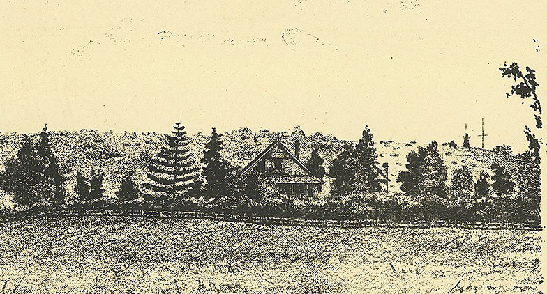 view of the oaks from montague estate ca 1883