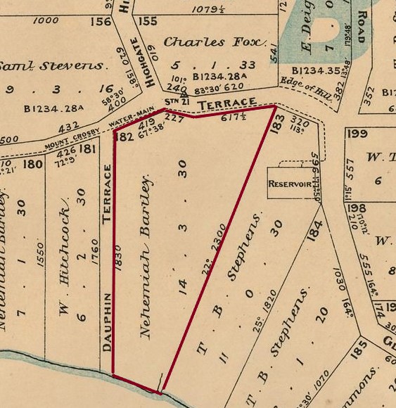 highgate hill peak land grants