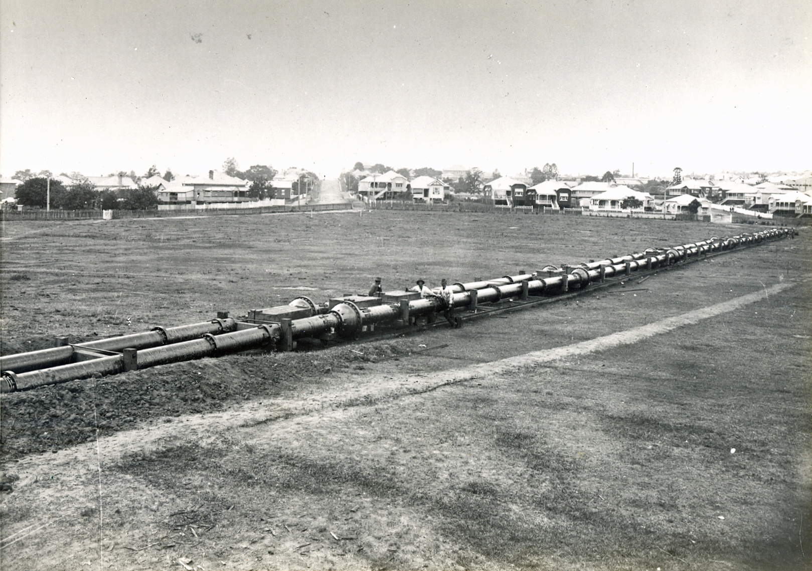 davies park 1912 water mains laid bcc