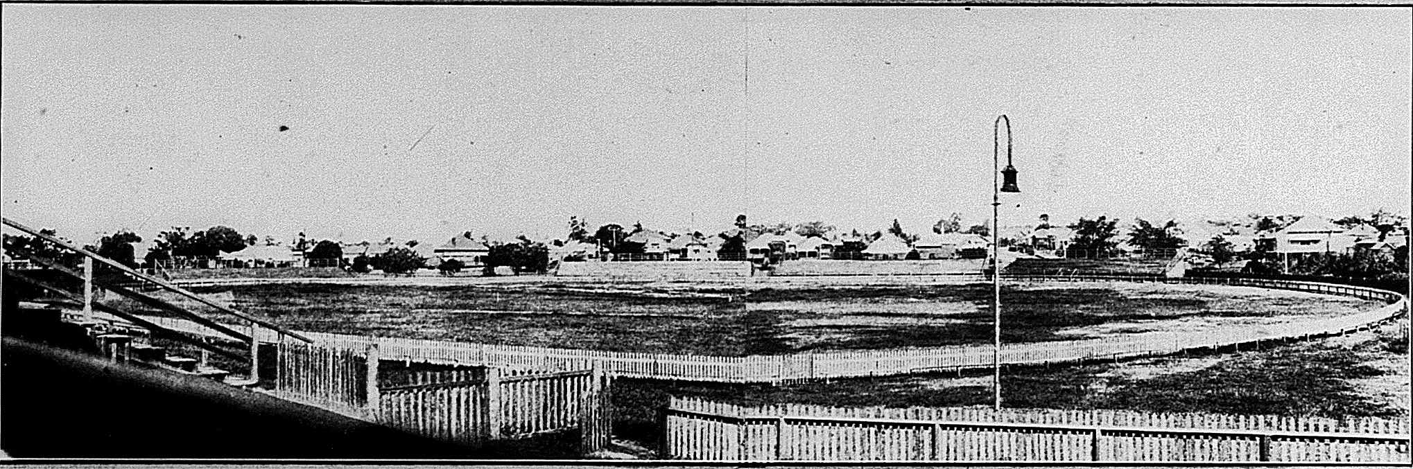 davies park oval from grandstand 1921 qlder