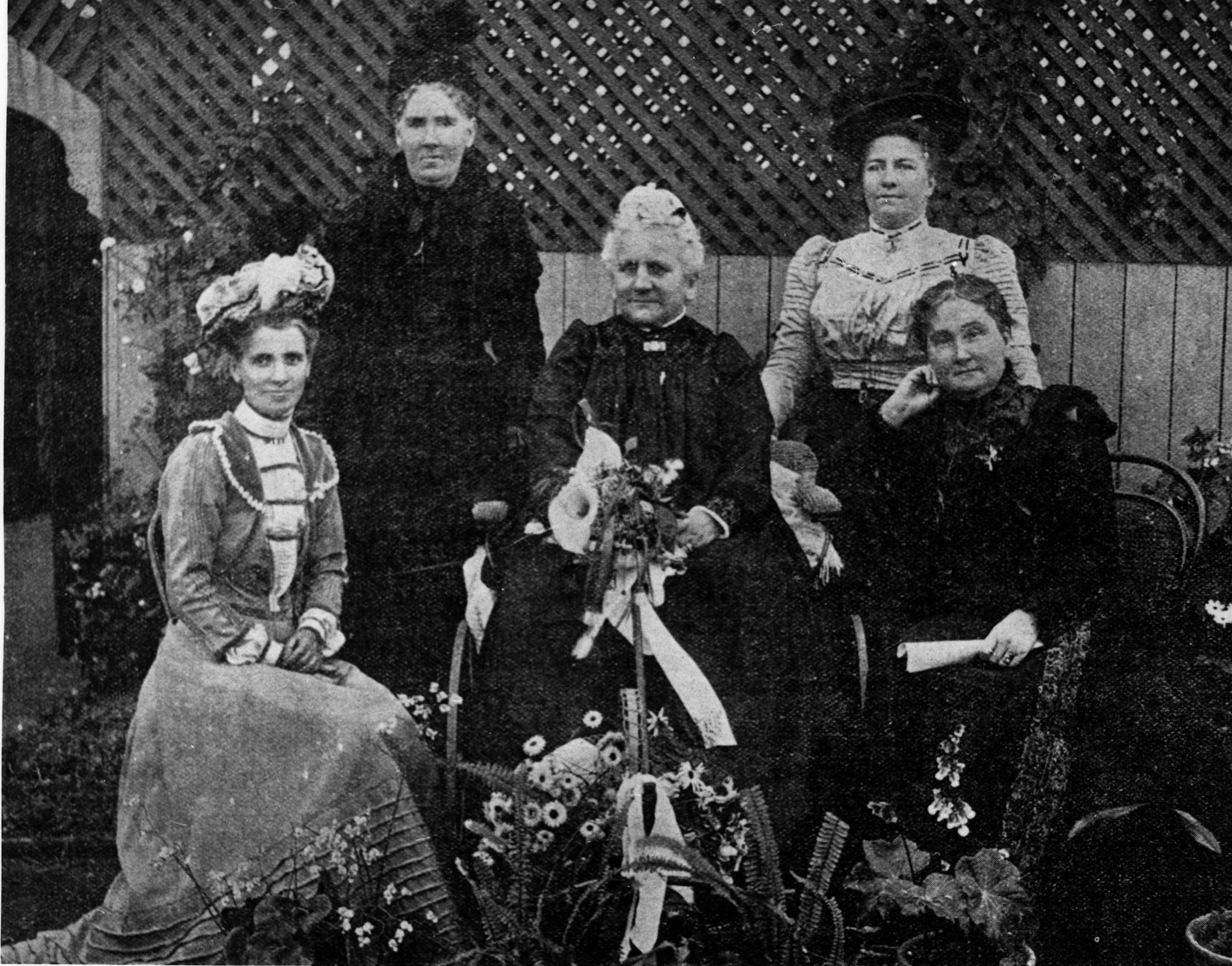 Members Womens Christian Temperance Union Brisbane 1901 slq