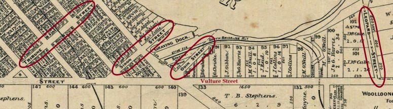 five ship streets annotated