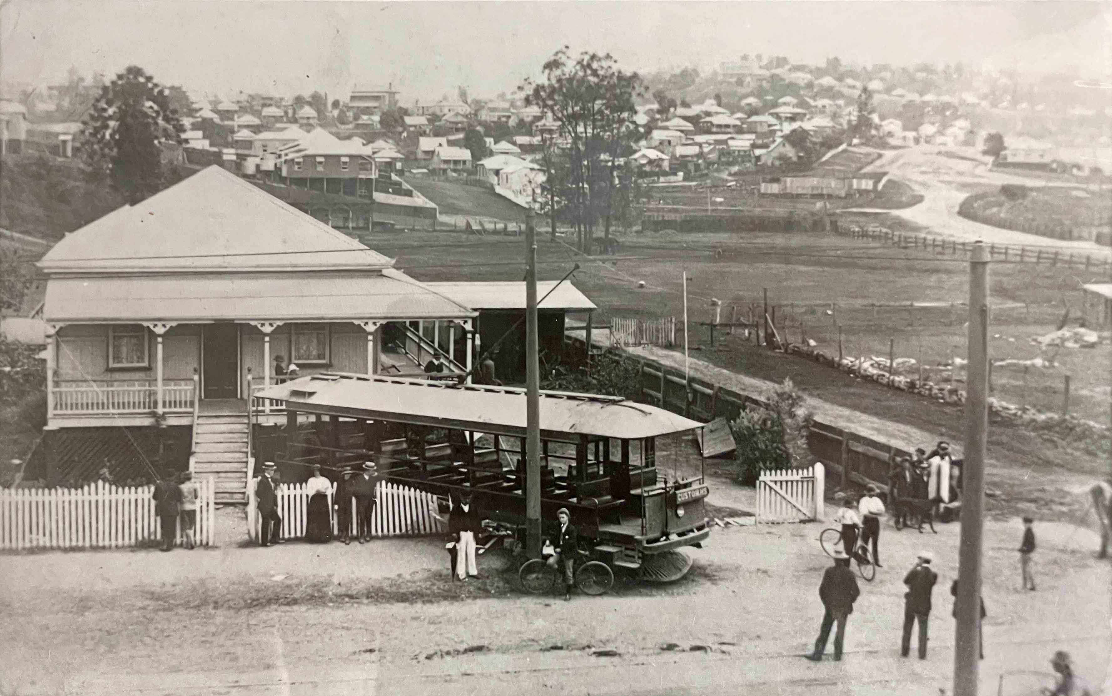 milton tream derailed hits house 1911 blog